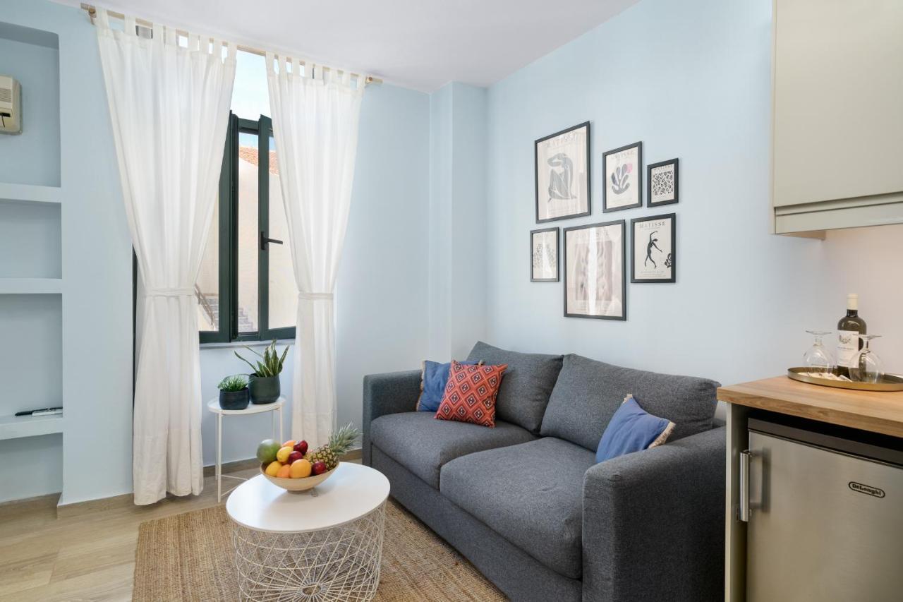 Thyme Brand New 1Bd Apart In The Heart Of Rethymno Bagian luar foto